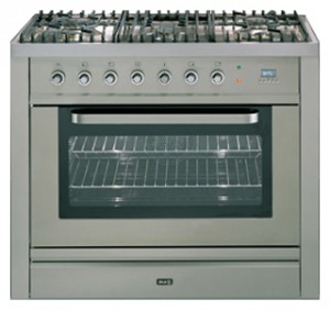 ILVE T-90FL-VG Stainless-Steel Kitchen Stove Photo