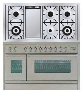 ILVE PSW-120F-VG Stainless-Steel Cuisinière Photo
