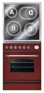 ILVE PE-60N-MP Red Kitchen Stove Photo