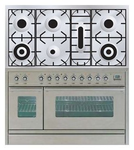ILVE PSW-1207-VG Stainless-Steel Kitchen Stove Photo