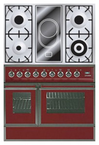 ILVE QDC-90VW-MP Red Кухонная плита фотография