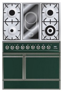ILVE QDC-90V-MP Green Кухонная плита фотография