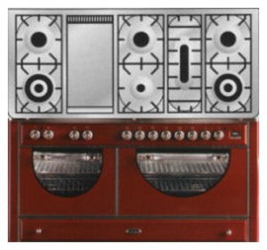 ILVE MCA-150FD-MP Red Σόμπα κουζίνα φωτογραφία
