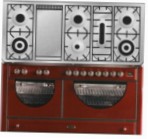 ILVE MCA-150FD-MP Red Virtuves Plīts