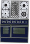 ILVE QDC-90BW-MP Blue Кухонная плита