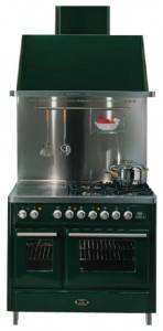 ILVE MTD-100B-VG Green Σόμπα κουζίνα φωτογραφία