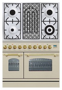 ILVE PDN-90B-MP Antique white موقد المطبخ صورة فوتوغرافية