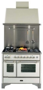ILVE MD-100S-VG Red Kitchen Stove Photo