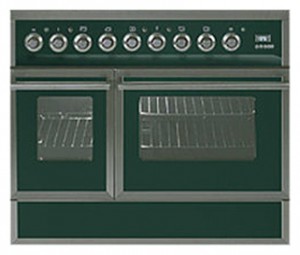 ILVE QDC-90FW-MP Green موقد المطبخ صورة فوتوغرافية