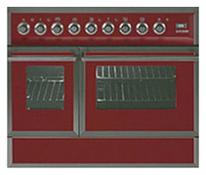 ILVE QDC-90FW-MP Red Кухненската Печка снимка