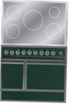 ILVE QDCI-90-MP Green 厨房炉灶