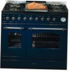 ILVE PDE-90N-MP Blue Virtuvės viryklė