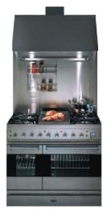 ILVE PD-90RL-MP Stainless-Steel Fogão de Cozinha Foto
