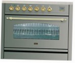 ILVE PN-90F-VG Stainless-Steel Kitchen Stove