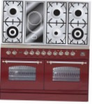 ILVE PDN-120V-VG Red Virtuvės viryklė