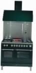 ILVE PDN-100B-VG Green Σόμπα κουζίνα