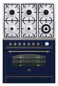 ILVE P-906N-VG Blue 厨房炉灶 照片