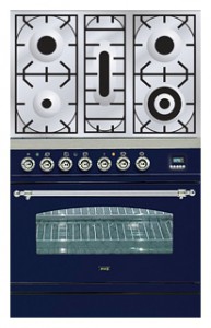 ILVE PN-80-VG Blue Кухонная плита фотография