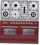 ILVE PDN-1207-VG Red Σόμπα κουζίνα