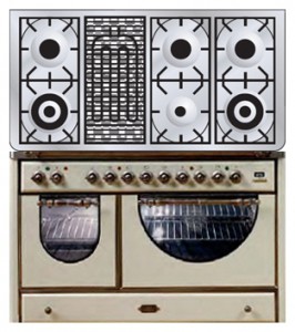 ILVE MCSA-120BD-VG Antique white 厨房炉灶 照片