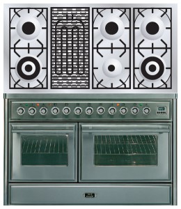 ILVE MTS-120BD-MP Stainless-Steel 厨房炉灶 照片