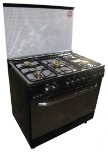 Fresh 90x60 NEW JAMBO black st.st. top 厨房炉灶 照片