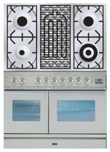 ILVE PDW-100B-VG Stainless-Steel Kitchen Stove Photo