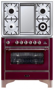 ILVE M-90FD-E3 Red Кухонная плита фотография