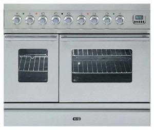 ILVE PDW-90B-MP Stainless-Steel 厨房炉灶 照片