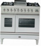 ILVE PDW-90F-VG Stainless-Steel Komfyr
