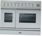ILVE PDW-90-VG Stainless-Steel Komfyr