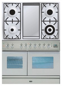 ILVE PDW-100F-VG Stainless-Steel Kitchen Stove Photo
