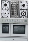 ILVE PDL-90B-VG Stainless-Steel Kitchen Stove