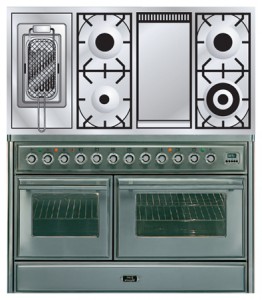 ILVE MTS-120FRD-E3 Stainless-Steel Σόμπα κουζίνα φωτογραφία