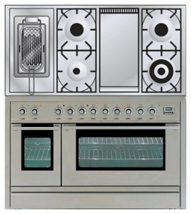 ILVE PL-120FR-MP Stainless-Steel Кухонная плита фотография
