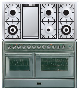 ILVE MTS-120FD-E3 Stainless-Steel Fogão de Cozinha Foto