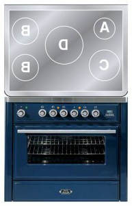 ILVE MTI-90-E3 Blue موقد المطبخ صورة فوتوغرافية