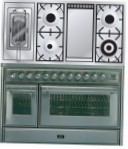ILVE MT-120FRD-E3 Stainless-Steel موقد المطبخ
