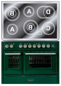 ILVE MTDE-100-E3 Green Кухонна плита фото