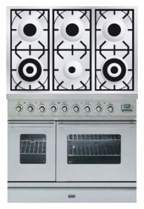 ILVE PDW-1006-MW Stainless-Steel Kitchen Stove Photo
