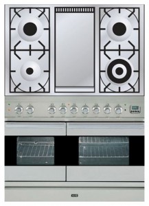 ILVE PDF-100F-VG Stainless-Steel Kitchen Stove Photo