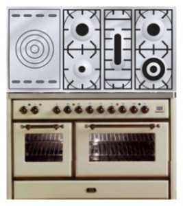 ILVE MS-120SD-VG Antique white Кухонная плита фотография