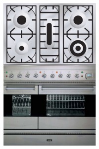 ILVE PD-90-VG Stainless-Steel Kitchen Stove Photo