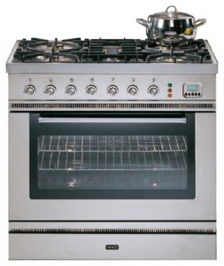 ILVE P-90L-VG Stainless-Steel Dapur foto