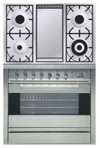 ILVE P-90F-VG Stainless-Steel Dapur foto