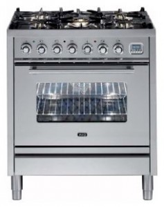ILVE PW-76-VG Stainless-Steel Kitchen Stove Photo