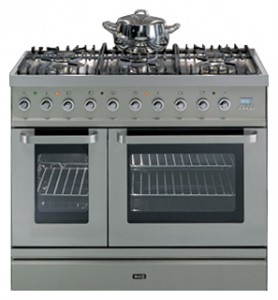 ILVE TD-90CL-MP Stainless-Steel Kitchen Stove Photo