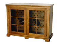 OAK Wine Cabinet 129GD-T Lemari es foto