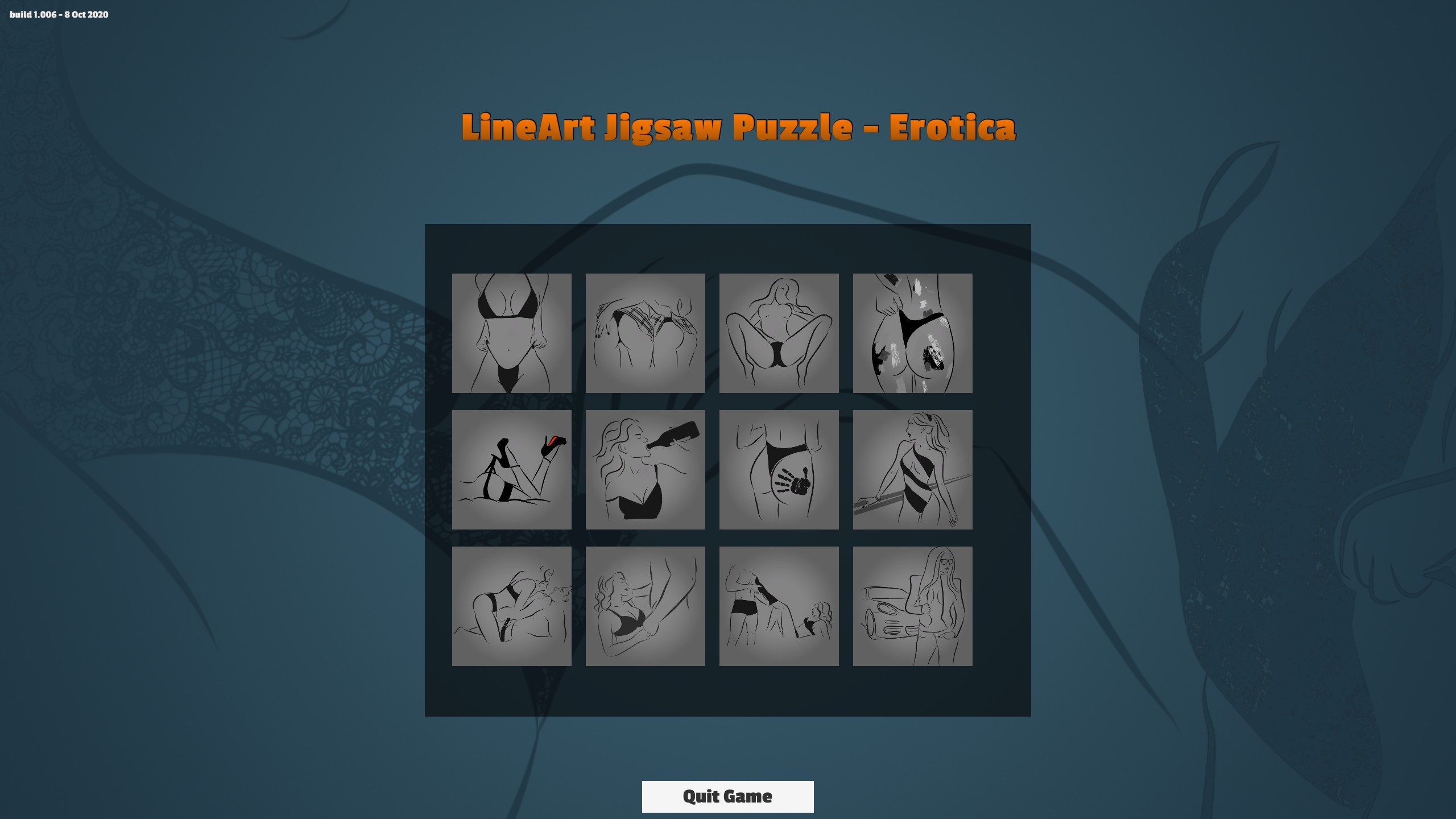 LineArt Jigsaw Puzzle - Erotica Steam CD Key 0.21 usd
