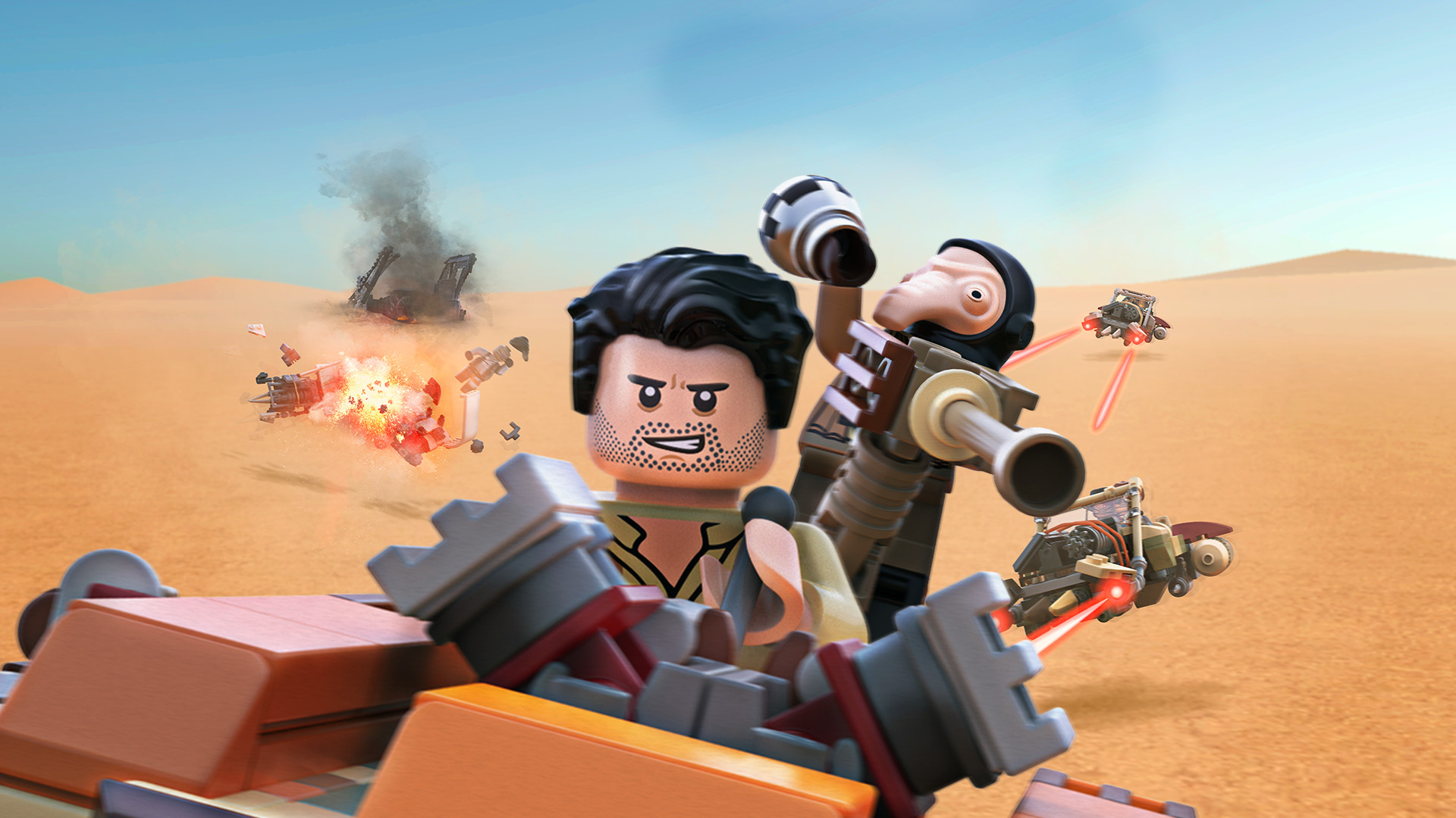 LEGO Star Wars: The Force Awakens - Jakku: Poe's Quest for Survival DLC Steam CD Key 2.25 usd